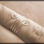 Silver Midi Ring.gift Box ..